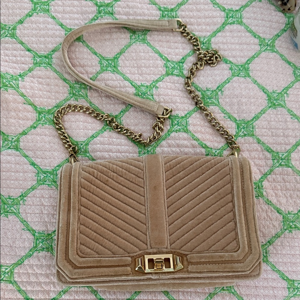 Rebecca Minkoff Velvet Quilted Crossbody Bag
